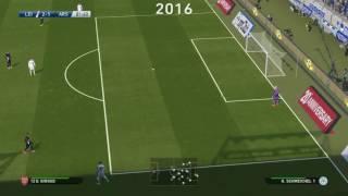 PES 2017 & 2016 - Grass Comparison