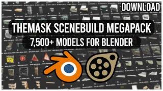 TheMask Scenebuild Megapack for Blender! (Download)