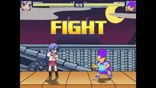 MUGEN - Konata Izumi VS Bartman