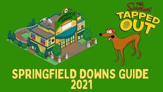 The Simpsons Tapped Out: Springfield Downs | Full Guide! (2021/2022)