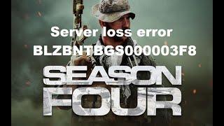 COD Warzone BLZBNTBGS000003F8 error 100% Fix June 2020