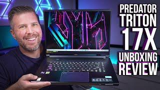 Acer's Most Premium Laptop! Predator Triton 17X Unboxing Review! 15+ Benchmarks, Display Test, More!