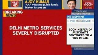 Delhi Metro's Overhead Electric Cable Snaps, Disrupts Services