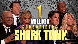 Top Pitches With A $1M Valuation In Celebration Of 1M Subscribers  | Shark Tank Global