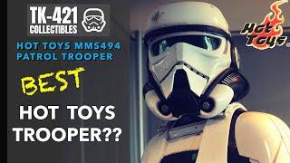 Hot Toys Patrol Trooper MMS494 Unboxing and Review | Best Trooper Ever??