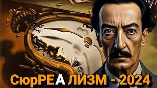 СюрРЕАЛИЗМ отмечает Столетие (1924 - 2024).  ⏳Образы истории в зеркале повторяющегося сна.