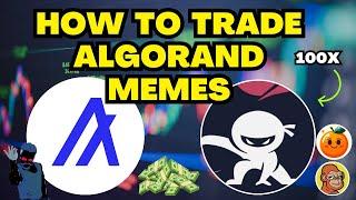 How to Trade the HOTTEST Meme Coins on ALGORAND with Rug Ninja