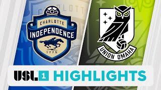5.17.2024 | Charlotte Independence vs. Union Omaha - Game Highlights