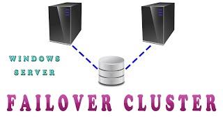 Como instalar un Clúster de conmutación por error en Windows server. Failover Cluster.