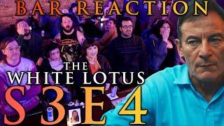 What is he Gonna Do?! // The White Lotus S3x4 Bar REACTION!