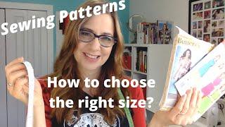 Choosing the Right Size in Sewing Patterns