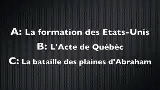 Examen De Citoyenneté Canadienne  [ Janvier 2014 ]