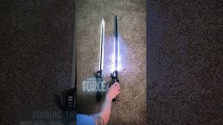 Disney vs Neopixel Darksaber! #lightsaber