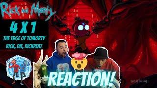  Rick and Morty 4x1 Edge of Tomorty: Rick Die Rickpeat  REACTION! Season 4 Episode 1 #rickandmorty