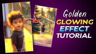 Golden Glow effect | node video editor