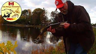 Crazy Action! Fishing for Fall NORTHERN PIKE!!!