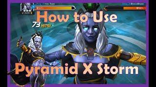 How to Use Storm Pyramid X - Marvel: Contest of Champions