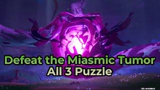 Yougou Cleansing: All 3 Puzzle in Defeat Miasmic Tumor Quest | Genshin Impact