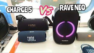 Jbl Charge 5 $200 vs. Anker SoundCore Rave Neo $150 | Bass Test