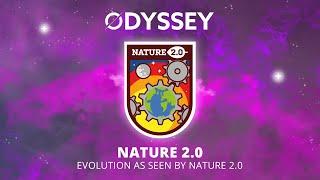 Evolution as seen by Nature 2.0. An ecosystem, not a competition | Nature 2.0 @Odyssey Hackathon