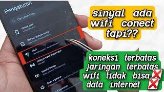 cara mengatasi jaringan koneksi terbatas || wifi internet koneksi dibatasi simak ini solusinya ‼