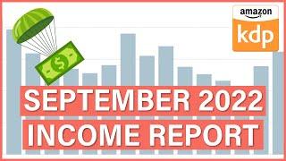 September 2022 Income Report - Amazon KDP Low Content Book Earnings