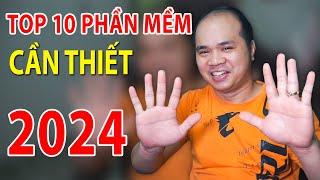 TOP 10 phần mềm cần thiết cho máy tính BẠN NÊN DÙNG MỚI NHẤT 2024