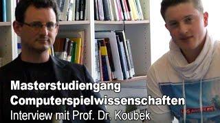 Masterstudiengang Computerspielwissenschaften: Interview mit Prof. Dr. Koubek