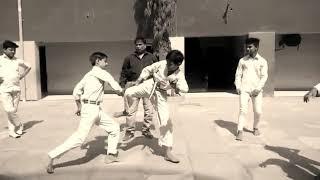 My fight  Siddharth Tyagi green white belt and my