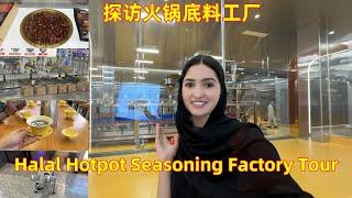 How Halal Hotpot Seasoning is Made｜Factory Tour ! ｜清真火锅底料是怎么做的？｜探访火锅底料工厂｜Mahzaib vlog (200)