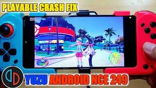 Pokemon Scarlet Yuzu Android 249 NCE Update Crash Fix