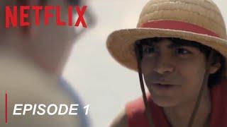 Koby reveals his dream of being a Marine to Luffy │ One Piece Live Action Ep. 1