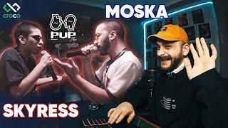 ზიკოსთან - რეაქცია -  PVPFLOW - SKYRESS vs MOSKA 1/4 @FlowFlowMagazine