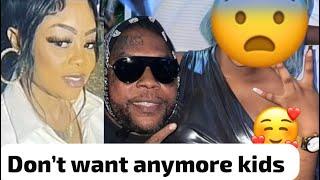 Shorty don’t want anymore kids from him  Man want to give Vybz kartel Fiance the   