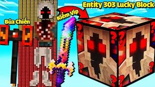 THANH KIẾM CẦU VỒNG CÓ KHẢ NĂNG BAY BẤT TỬ VIP NHẤT ?? MINI GAME : ENTITY 303 LUCKY BLOCK BEDWARS