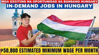 IN-DEMAND JOBS IN HUNGARY AT MGA WORK BENEFITS