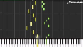 Градусы - Режиссер Piano Tutorial  (Synthesia + Sheets + MIDI)