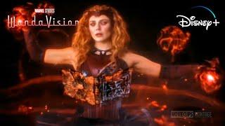 WandaVision Episode 9 Post Credit Scene | Scarlet Witch Learning Darkhold Book Clip Ending