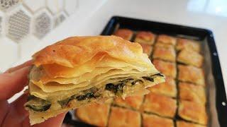 Un,su, tuz sadece 2 beze ile pratik börek tarifi