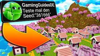 Ich teste MINECRAFT SEEDS, die ich NICHT kenne...