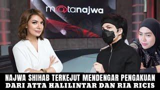 KETEGANGAN DI MATA NAJWA PENGAKUAN ATTA HALILINTAR LEBIH MEMILIH RIA RICIS