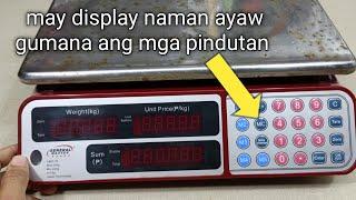 Digital weighing scale,ayaw gumana ang pindutan # unit of price repair,JM TUTORIAL