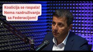 Nebojša Vukanović u podcastu BUKE: Nema razdruživanja sa Federacijom! Koalicija u RS se raspala!