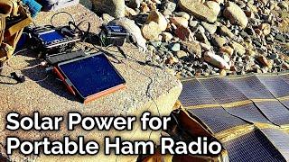 Off-Grid Solar Power for Portable Ham Radio