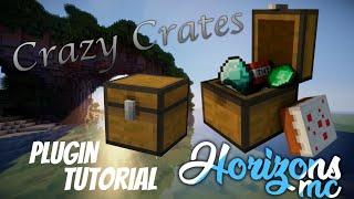 Crazy Crates Minecraft Plugin Tutorial