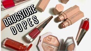 DRUGSTORE DUPES for Fenty Beauty Bestsellers