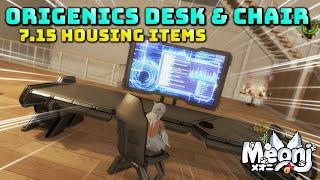 FFXIV: Origenics Desk Monitor & Chair! - New 7.15 Housing