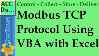 How to Implement Modbus TCP Protocol using VBA with Excel