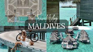 MALDIVES Travel Vlog: Emirates Business Class & Vakkaru Resort