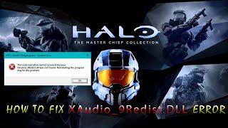 How to fix HALO THE MASTER CHIEF COLLECTION xaudio2_9redist.dll ERROR | halo infinity|100% working|